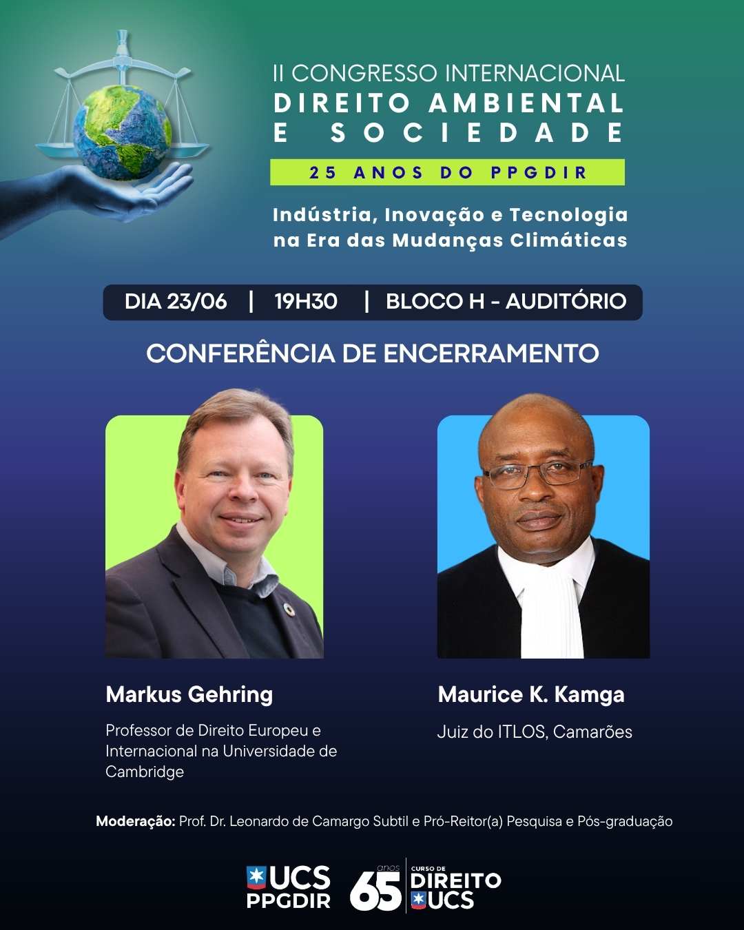 II International Congress on Environmental Law and Society